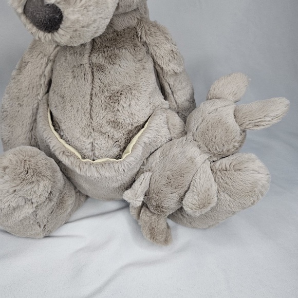 Jellycat Retired Kara Kangaroo Baby Joey Plush Stuffed Animal Approx. 10" - Picture 6 of 16
